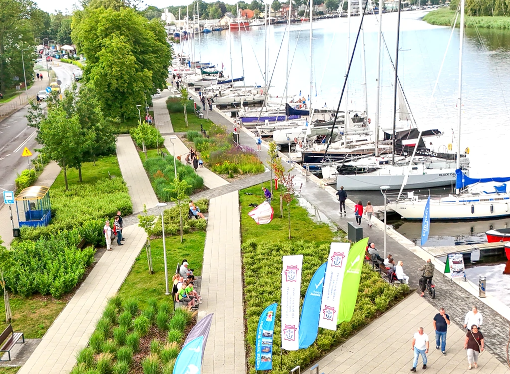 Zielona Gmina Dziwnów – nabrzeże skarpowe