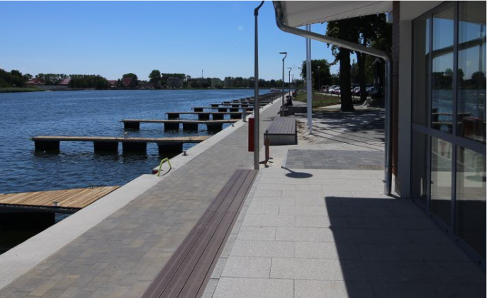 Zdjęcie: Uroczyste otwarcie przystani skarpowej