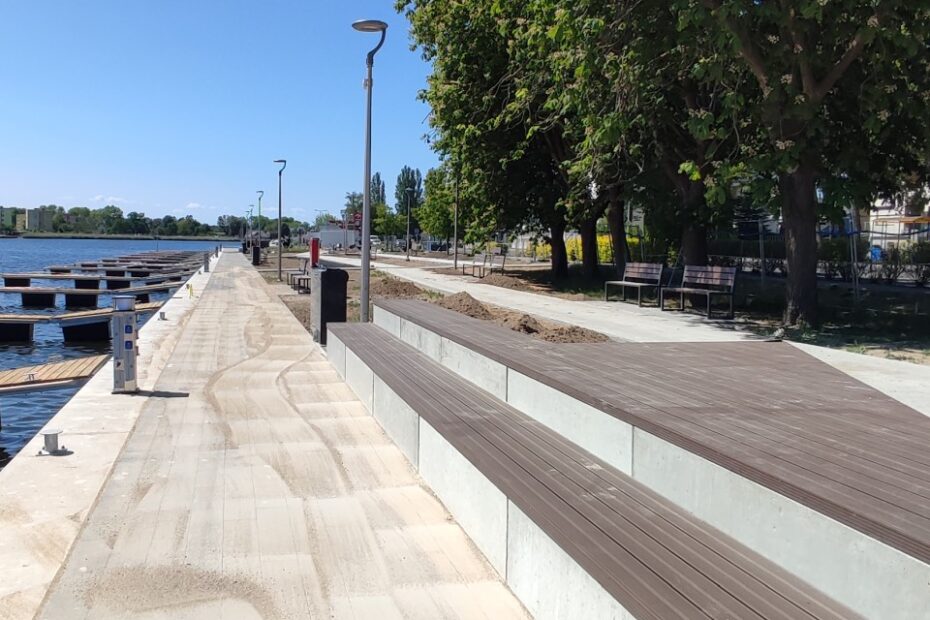 Zdjęcie: Nowe nabrzeże już zbiera pochwały
