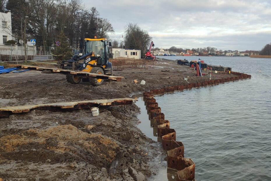 Zdjęcie: Ścianka szczelna zakończona